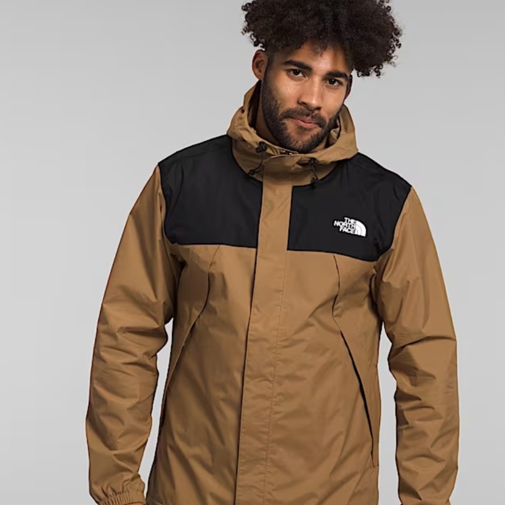 The North Face Men's Tan and Black Performance Jacket